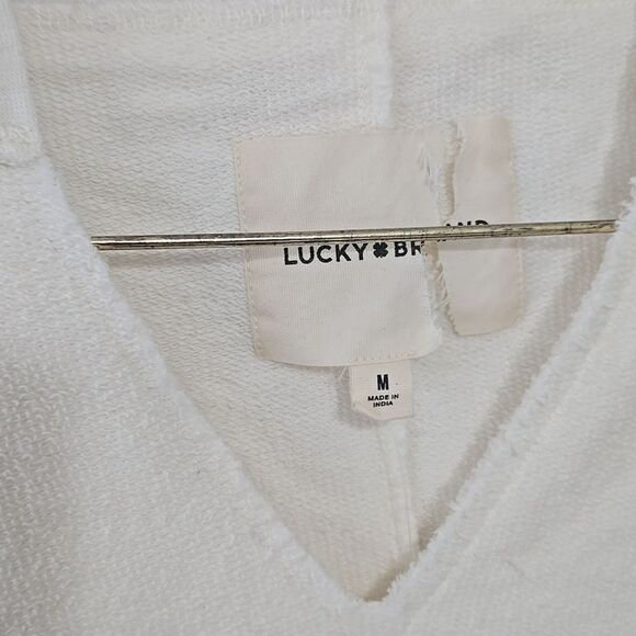 Lucky Brand Baja Hoodie Pullover Size M - Picture 2 of 15